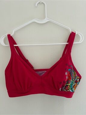 Athleta Paisley Bikini Bra